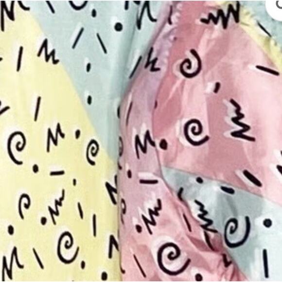 Vintage 1. Sunset Lane Windbreaker Jacket - Size Large - Picture 11 of 12